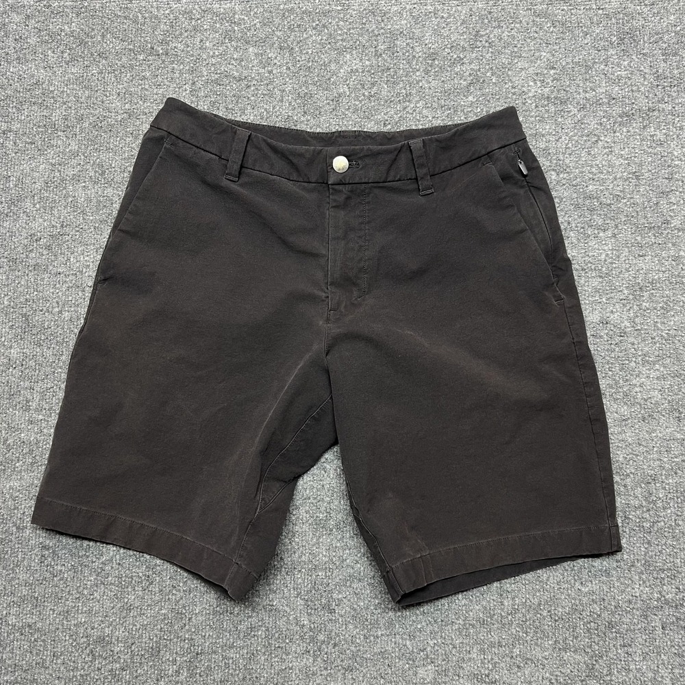 Lululemon Shorts Mens 30 Black Chino Stretch Casual Pockets Golf Summer